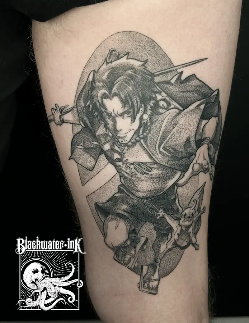 Tattoo by Blackwater Ink, an award-winning tattoo studio in Niles, Ohio