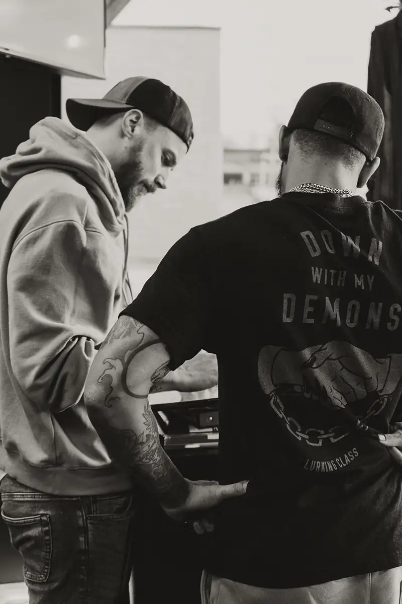 Inside the Blackwater Ink tattoo studio in Ohio